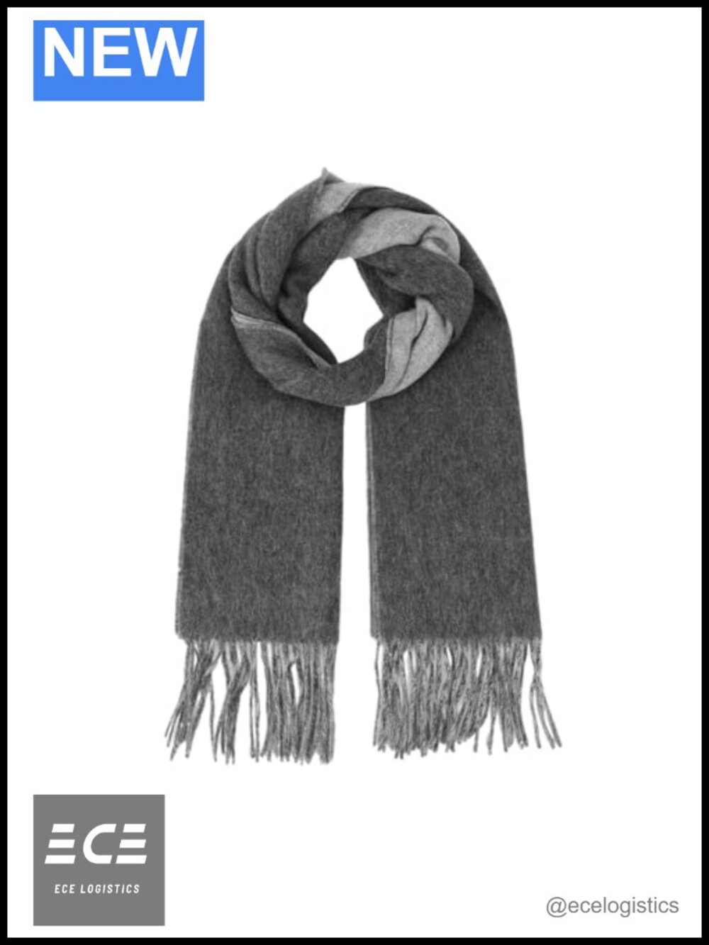 100% Wool Plaid Scarf Long Winter Wrap Tartan Shawl Men Women